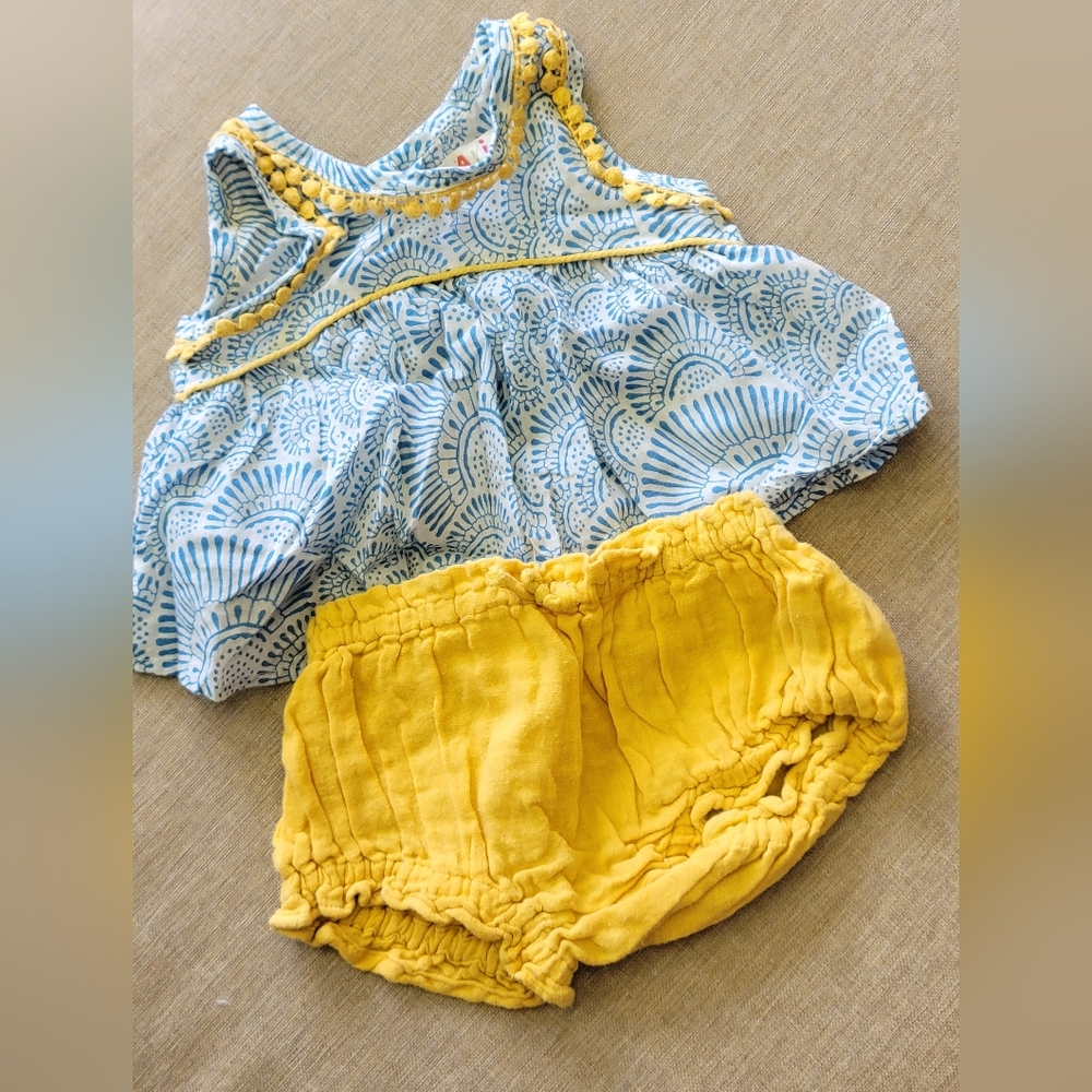 Lali Blouse and bloomer 9mos.